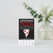 Carte De Fidélité loyauté à la pizza uptown (Debout devant)