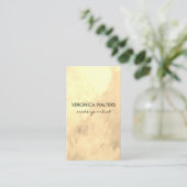 Carte De Fidélité Loyauté dorée contemporaine (Debout devant)