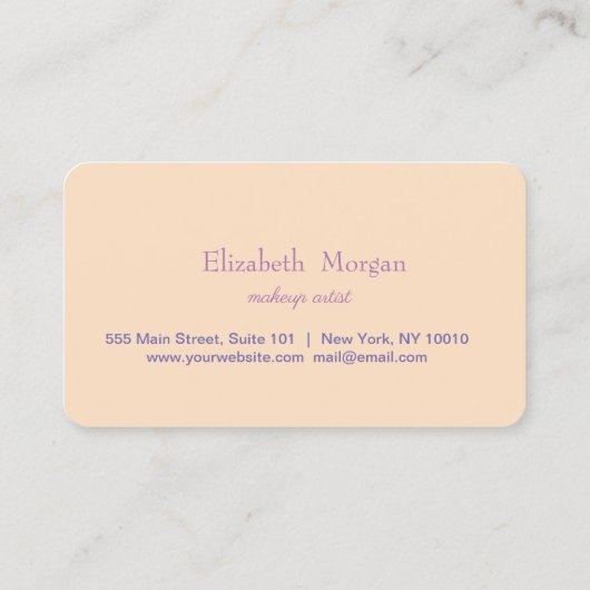 Carte de fidélité Macarons couleur Cool moderne (Dos)