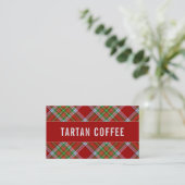 Carte de fidélité MacBain Tartan Punchcard (Debout devant)