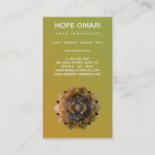 Carte De Fidélité Mandala Âme Gitane (Dos)