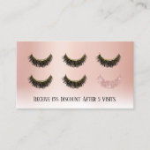 Carte de fidélité | Maquillage de cils Artiste Ros (Devant)