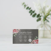 Carte de fidélité Maquillage et coiffure Vintage (Debout devant)