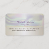 Carte de fidélité maquillage Holographique moderne (Dos)