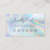 Carte De Fidélité Maquillage professionnel Artiste Beauté Salon Mode (Devant)