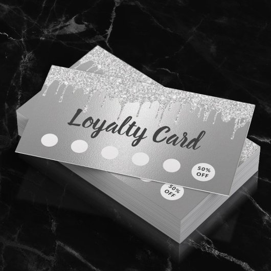 Carte De Fidélité Maquilleur de cheveux Artiste de maquillage Déchet