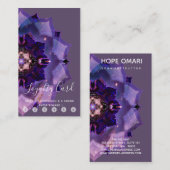 Carte De Fidélité Méditation de Dream Lotus Mandala (Devant / Derrière)