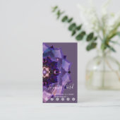 Carte De Fidélité Méditation de Dream Lotus Mandala (Debout devant)