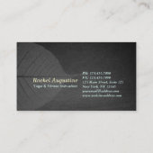 Carte De Fidélité Méditation de l'enseignant YOGA Pose Bodhi Leaf Cl (Dos)