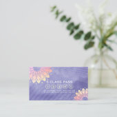 Carte De Fidélité Méditation Yoga Instructeur 5 Classe Pass (Debout devant)