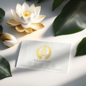 Carte De Fidélité Méditation Yoga Instructeur 5 Classe Pass OM Fidél