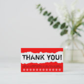 Carte De Fidélité merci (Debout devant)