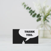 Carte De Fidélité merci. (fidélité client) (Debout devant)