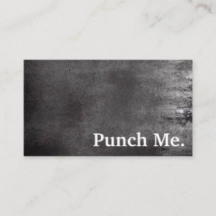 Carte de fidélité minimaliste noire moderne