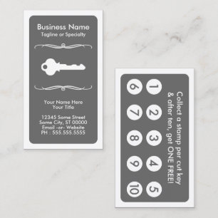 carte de fidélité mod KEY