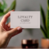 Carte De Fidélité Modern Small Business Customer Stamp Reward