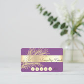 Carte de fidélité moderne, élégante et professionn (Debout devant)