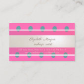 Carte de fidélité moderne professionnelle, pointil (Dos)