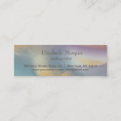 Carte De Fidélité Moderne tendance Coeurs élégants Parties scintilla (Dos)