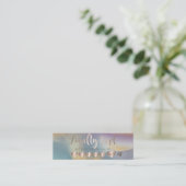 Carte De Fidélité Moderne tendance Coeurs élégants Parties scintilla (Debout devant)