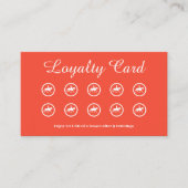 Carte de fidélité Moderne Trendy Horse Training (Devant)