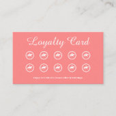 Carte de fidélité Moderne Trendy Horse Training (Devant)