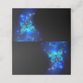 Carte De Fidélité Morpho Butterfly in the Dark Background (Extérieur déplié)