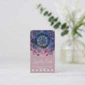 Carte De Fidélité Nebula Bloom | Mandala (Debout devant)