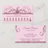 Carte De Fidélité Nettoyage Maid Janitorial étincelant Ménage (Devant / Derrière)