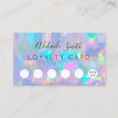 carte de fidélité opal gemstone (Devant)