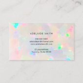 carte de fidélité opal gemstone (Dos)