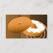 Carte De Fidélité oranges de loyauté bagel (Dos)