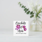 Carte De Fidélité Orchidées d'Asie (Debout devant)