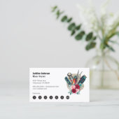 Carte De Fidélité Outils de coupe de cheveux | Salon (Debout devant)