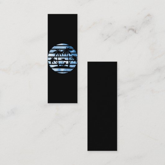 CARTE DE FIDÉLITÉ PALM TREES (Devant / Derrière)