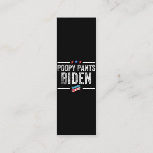 Carte De Fidélité Pantalon de la pauvreté Biden