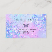 carte de fidélité papillon lavande (Dos)