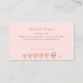 Carte De Fidélité Parties scintillant professionnelle moderne élégan (Dos)