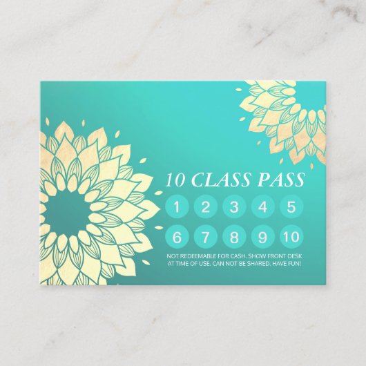 Carte de fidélité Pass Classe d'instructeur de méd (Devant)