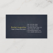 Carte de fidélité Pass Classe d'instructeur de méd (Dos)