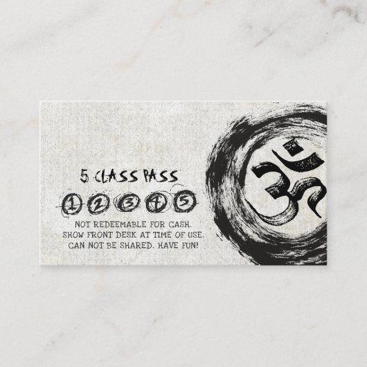 Carte de fidélité Pass Classe d'instructeur de méd (Devant)