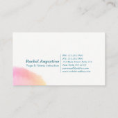 Carte de fidélité Pass Classe d'instructeur de méd (Dos)