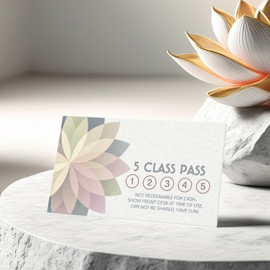 Carte de fidélité Pass Classe d'instructeur de méd