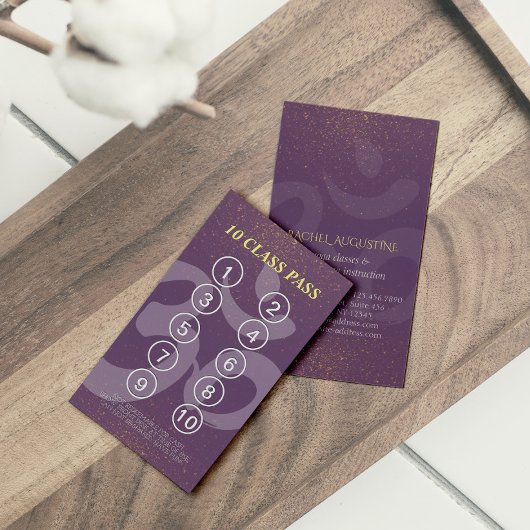 Carte de fidélité Pass Classe d'instructeur de méd