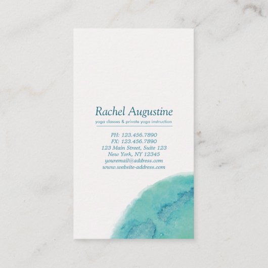 Carte de fidélité Pass Classe d'instructeur de méd (Dos)