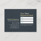 Carte de fidélité Pass Classe d'instructeur de méd (Dos)