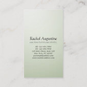 Carte de fidélité Pass Classe d'instructeur de méd (Dos)