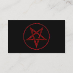Carte De Fidélité Pentagram Red Devil