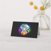 Carte De Fidélité pentagramme wiccan (Dos)