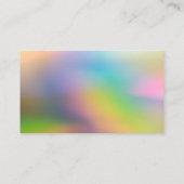 Carte de fidélité personnalisée (Dos)